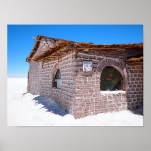 Affiche de l'hôtel de sel d'Uyuni