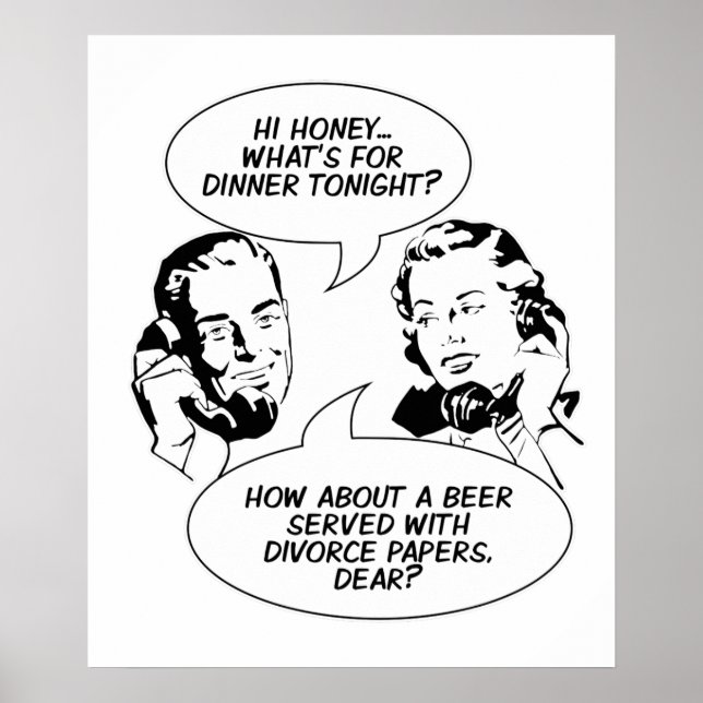 Affiche de l'Humour féministe rétro (Devant)