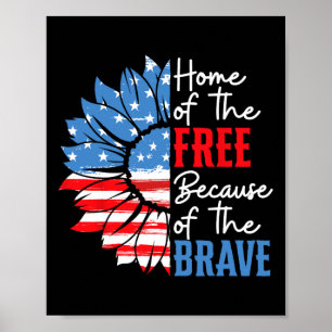 Affiche De Libre À Cause Du Brave Tournesol 4E De