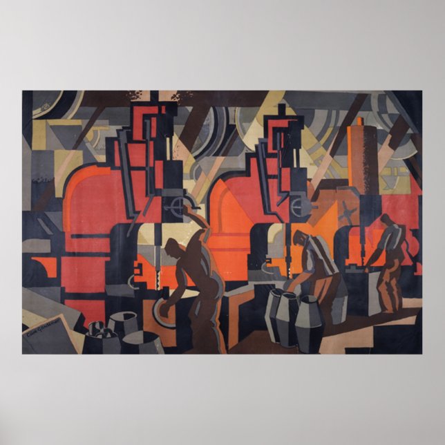 affiche de l'industrie automobile DE 14.95 (Devant)