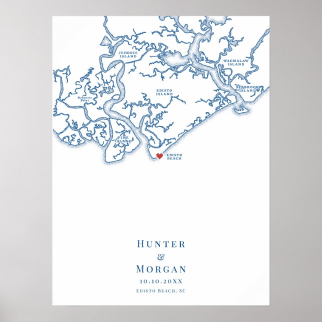 Affiche de livre d'or de mariage alternatif de Edi (Devant)