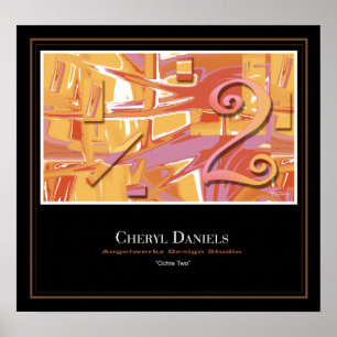 Affiche de l'ocre deux