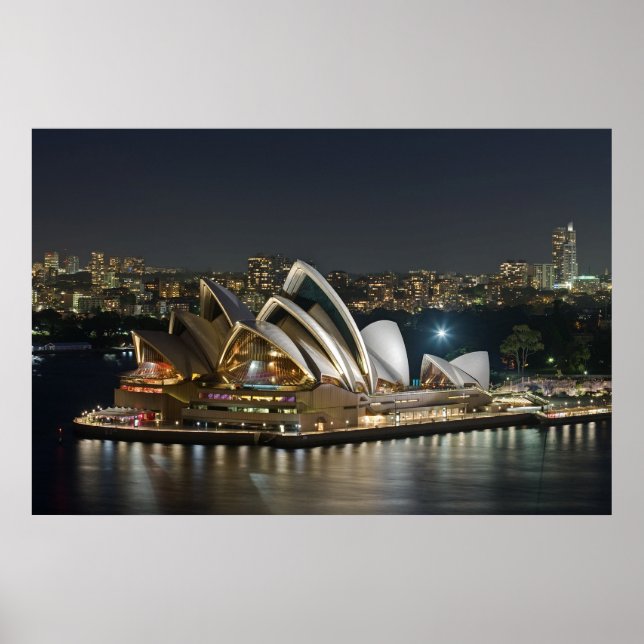 affiche de l'opéra de sydney DE 8.99 (Devant)