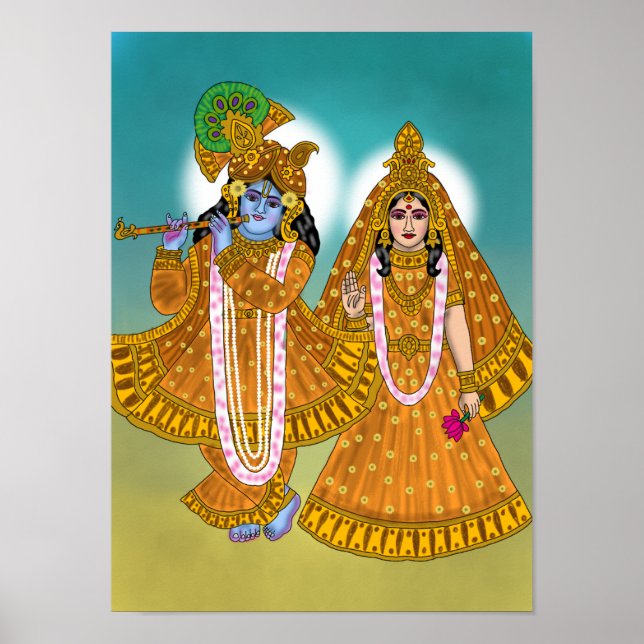 Affiche de Lord Krishna (Devant)