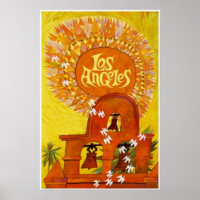 Affiche de Los Angeles, Californie (Devant)
