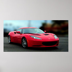 AFFICHE DE LOTUS EVORA