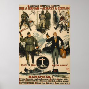 Affiche de l'Union de l'Empire britannique
