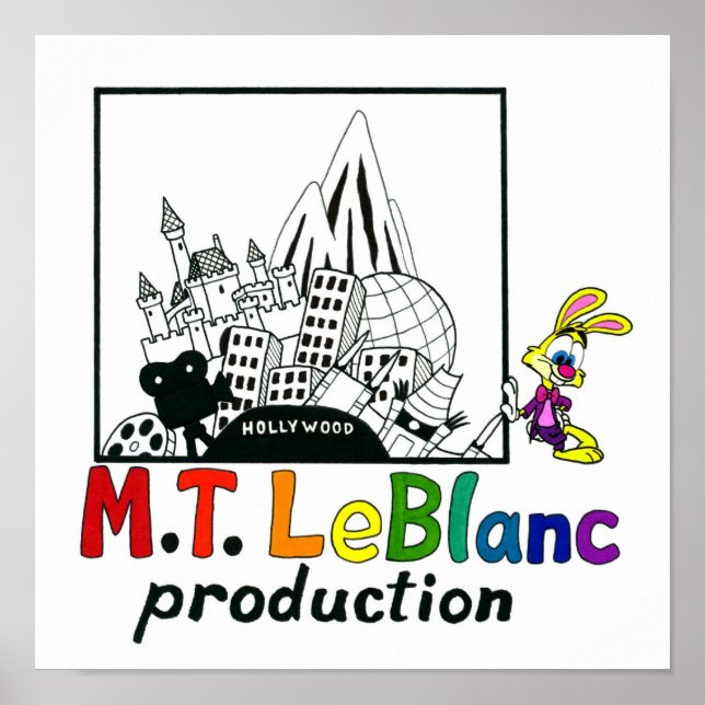 affiche de M.T. LeBlanc Productions (Devant)