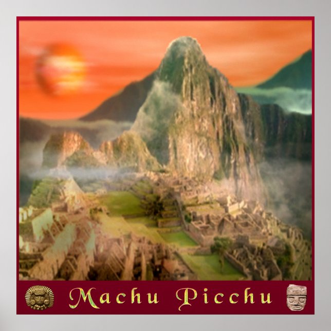 Affiche de Machu picchu (Devant)