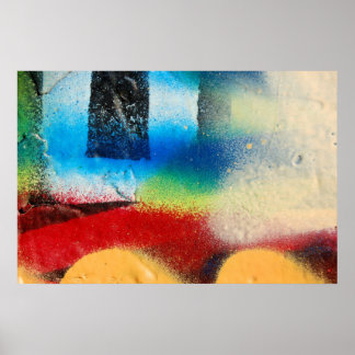 affiche de macro graffiti