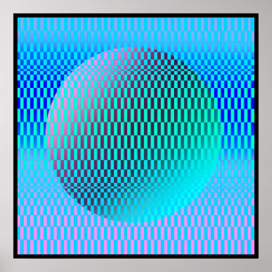 Affiche de Magrathea Op-Art