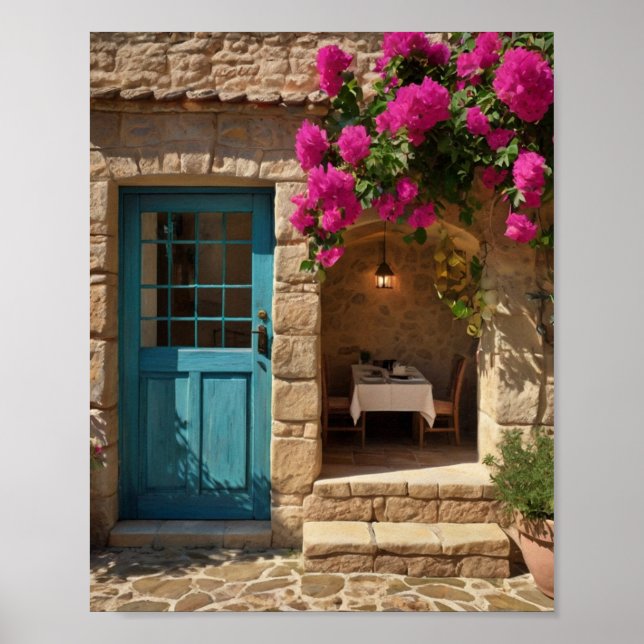 Affiche de maison traditionnelle  (Devant)