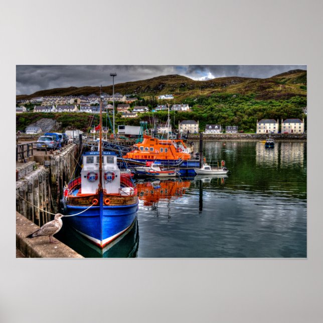 Affiche de Mallaig, Écosse (Devant)