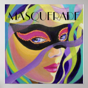 AFFICHE DE MASCARADE