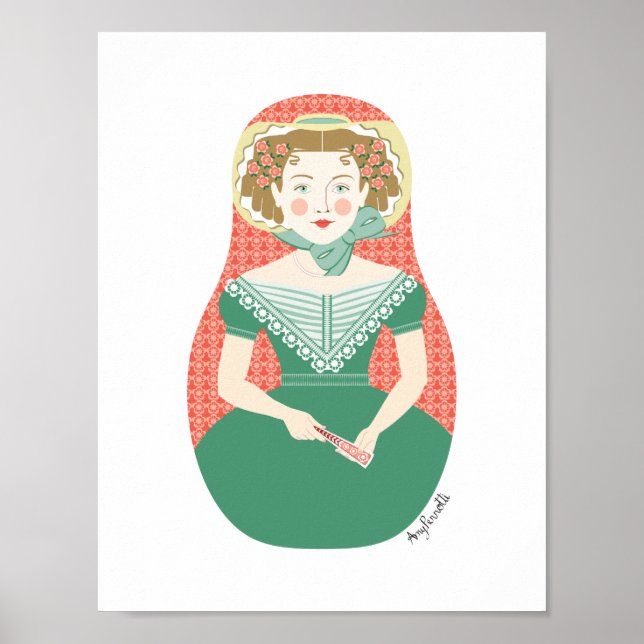 Affiche de Matriochka à Lierre Anglais (Devant)