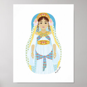 Affiche de Matriochka juive, Reine Esther