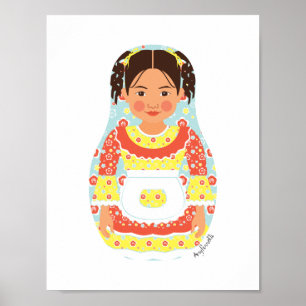 Affiche de Matryoshka chilienne