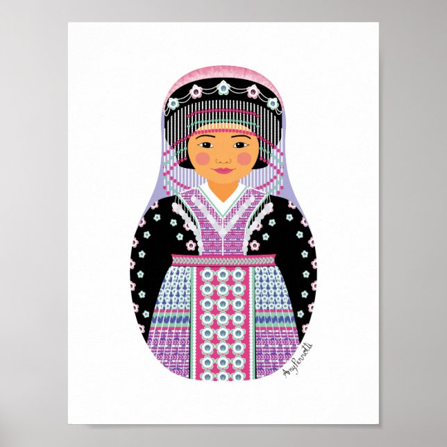 Affiche de Matryoshka Hmong (Devant)
