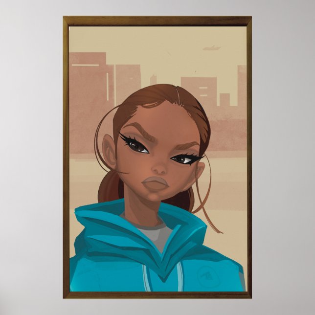 Affiche de mauvaise fille (Devant)