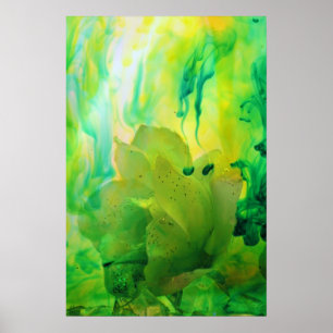 affiche de mélange aqua