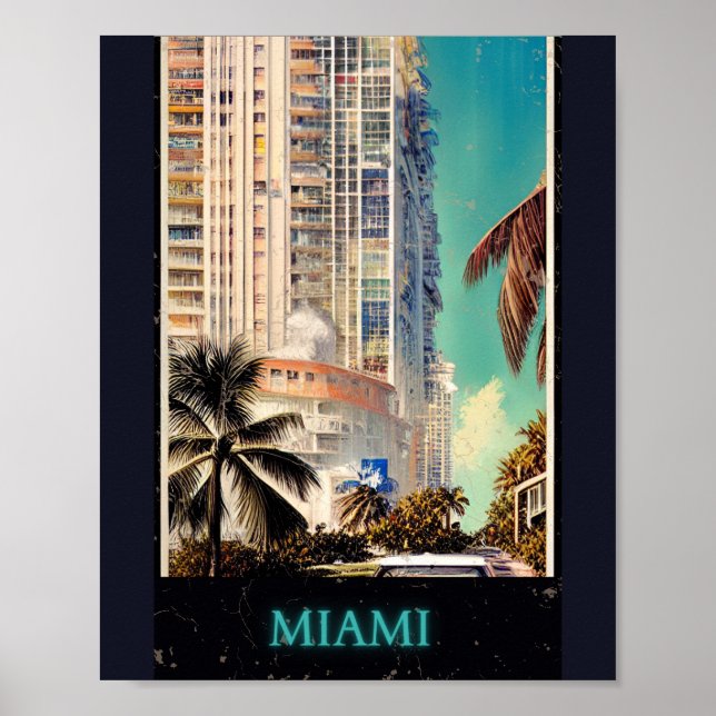 Affiche de Miami (Devant)