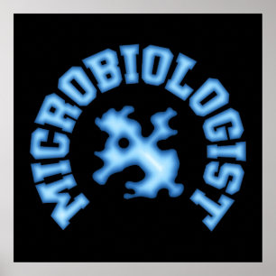 Affiche de microbiologiste