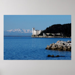 affiche de miramare de Trieste