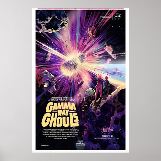 Affiche de monstres aux rayons gamma Galaxie d'hor (Devant)