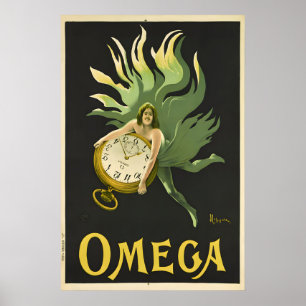 Affiche de montre Omega - Affiche de Cappiello