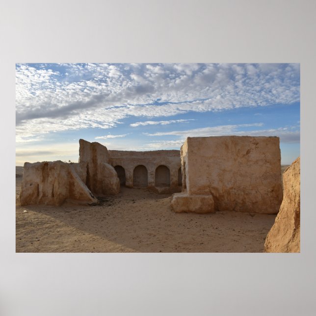 Affiche de Mos Espa sur la planète Tatooine (Devant)