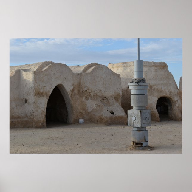 Affiche de Mos Espa sur la planète Tatooine (Devant)