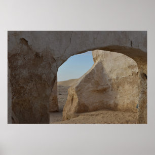 Affiche de Mos Espa sur la planète Tatooine