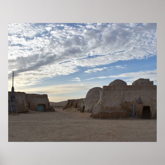Affiche de Mos Espa sur la planète Tatooine (Devant)