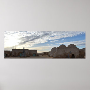 Affiche de Mos Espa sur la planète Tatooine