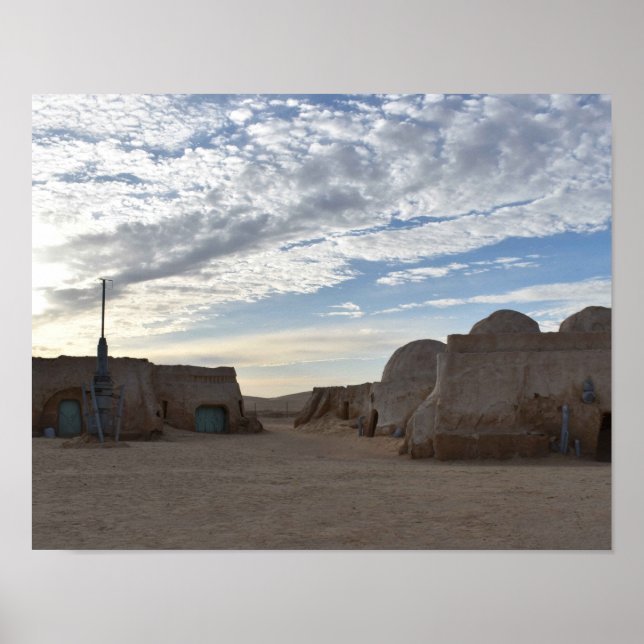 Affiche de Mos Espa sur la planète Tatooine (Devant)