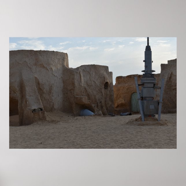 Affiche de Mos Espa sur la planète Tatooine (Devant)