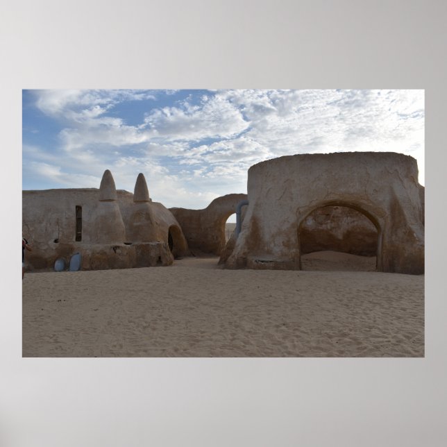Affiche de Mos Espa sur la planète Tatooine (Devant)