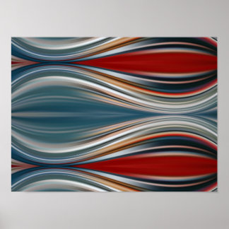 Affiche de motif de couleurs sans couture