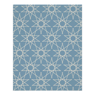 Affiche de motif géométrique Cappadoce Sky