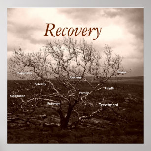 Affiche de motivation curative