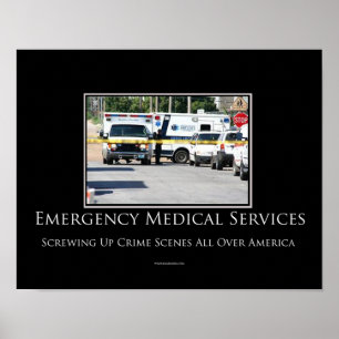 Affiche de motivation de scènes du crime