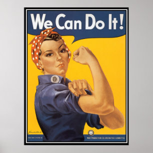 Affiche de motivation 'Nous pouvons le faire'
