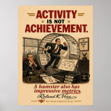 Affiche de motivation pour l'activité commerciale