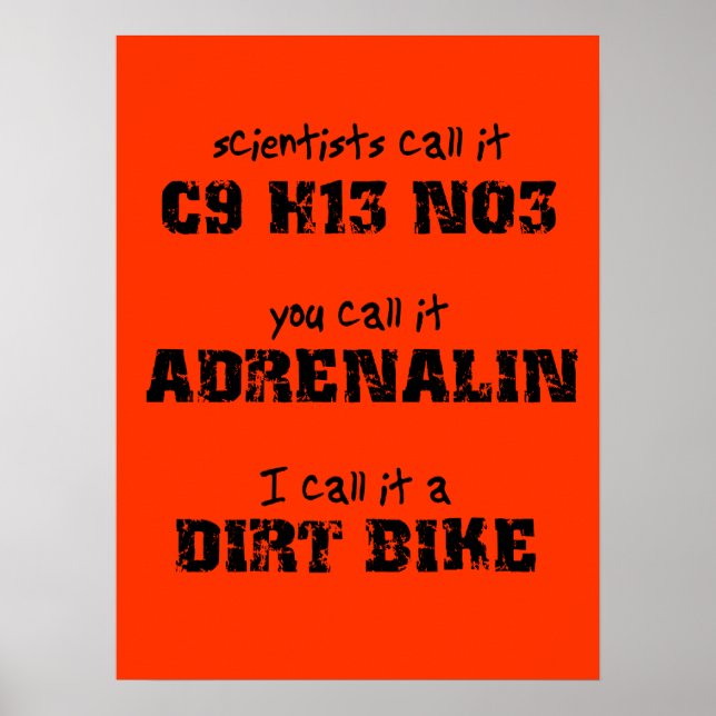 Affiche de Motocross Adrénaline Moto Cross Dirt Bi (Devant)