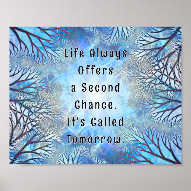 Affiche de mots de motivation et d'inspiration col (Devant)