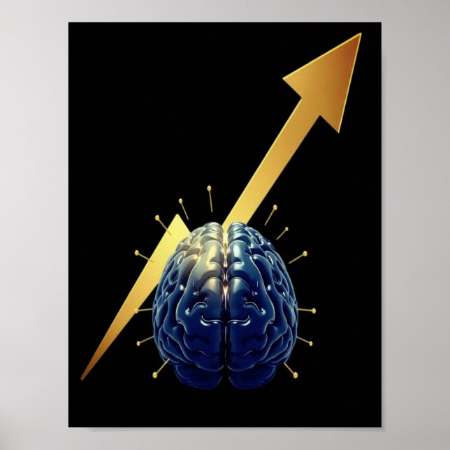 Affiche de mur de réussite – Art mural motivationn (Devant)