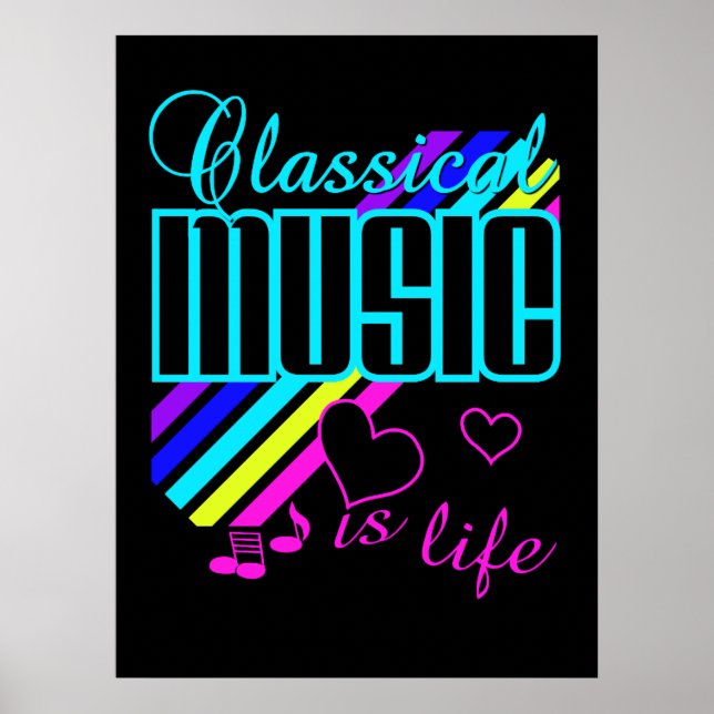 Affiche de musique classique (Devant)