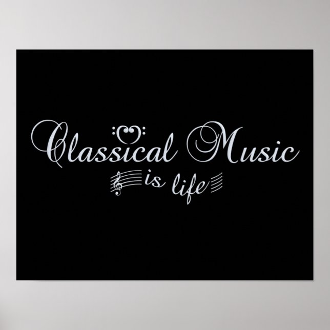 Affiche de musique classique (Devant)