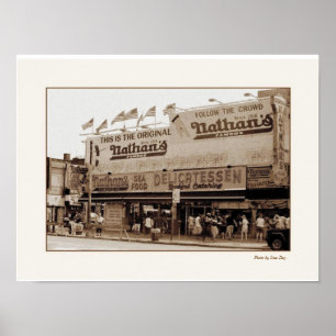 Affiche de Nathan's Famous Hot Dogs