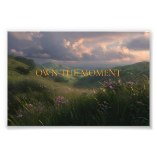 Affiche de nature - Art mural motivant esthétique